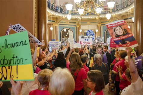 Iowa Republicans passed a strict abortion bill last night. A legal challenge was filed by morning